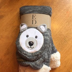 Ellen Degeneres Sherpa lined socks